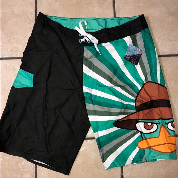 Other - Phineas and Ferb Disney perry the platypus swim Other - Phineas and Ferb Disney perry the platypus swim